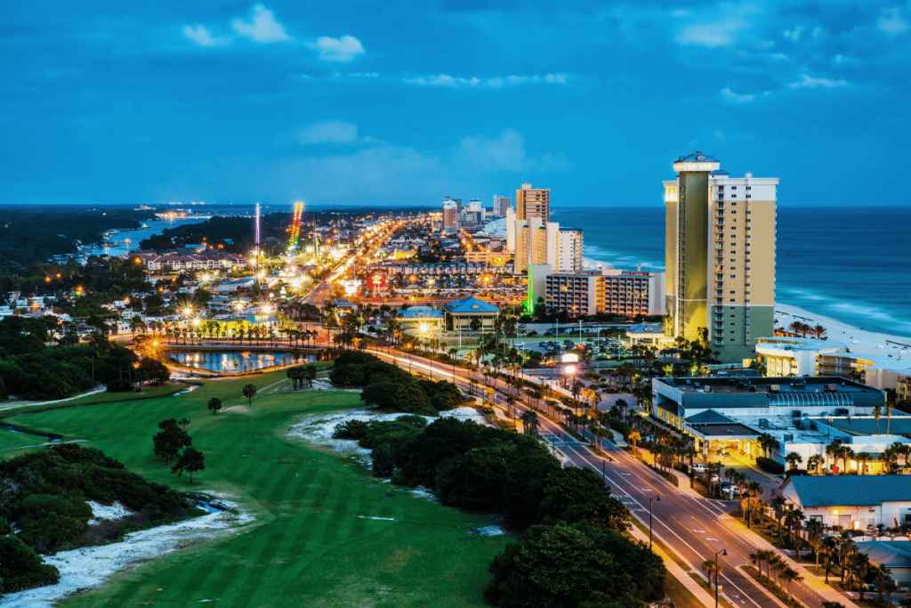 Panama Beach nieruchomości na Florydzie