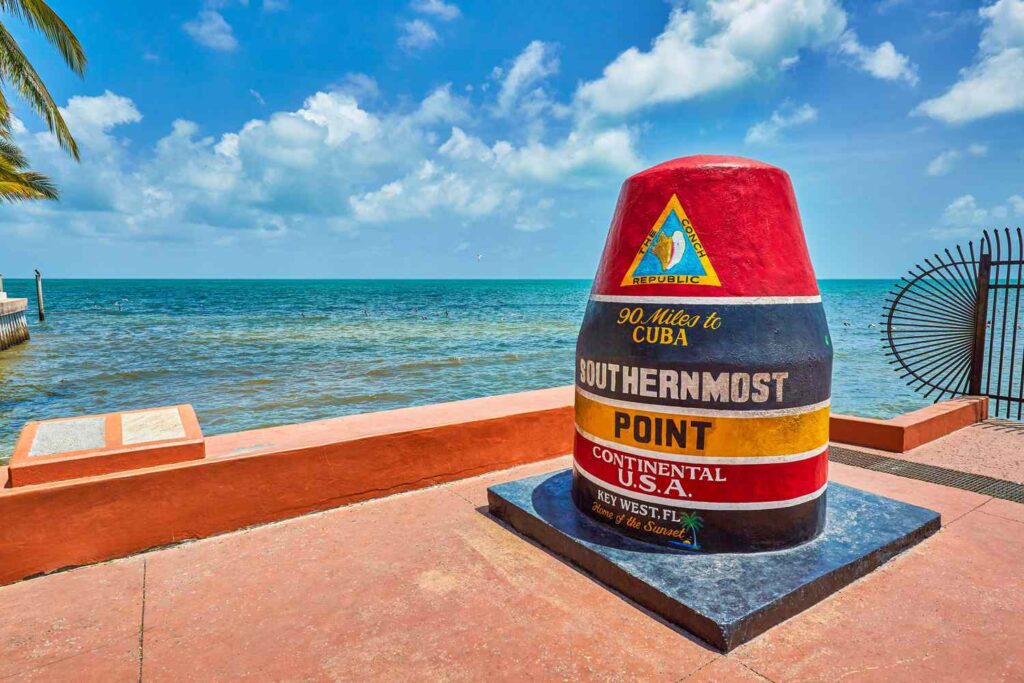 Southernmost point Key West Floryda