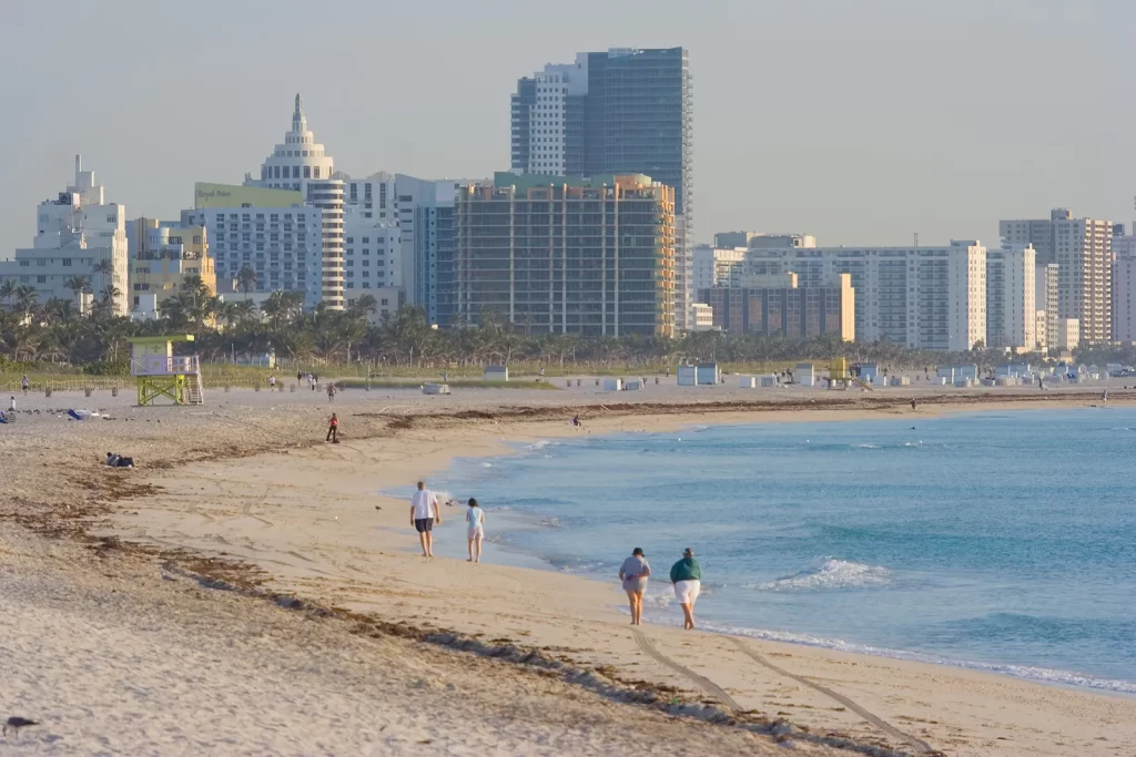 Miami Beach plaża