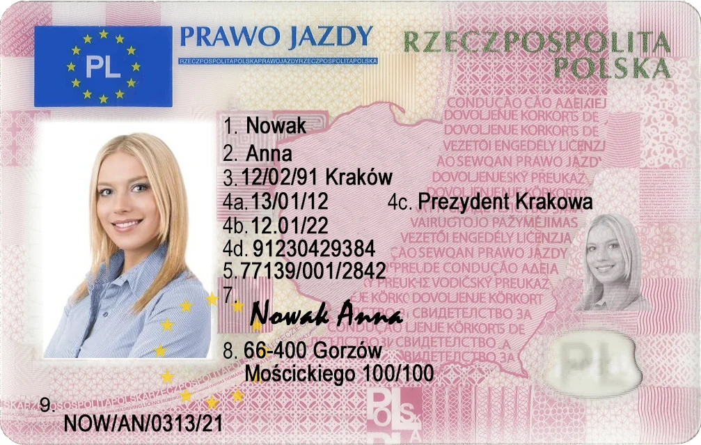 Polskie prawo jazdy w USA